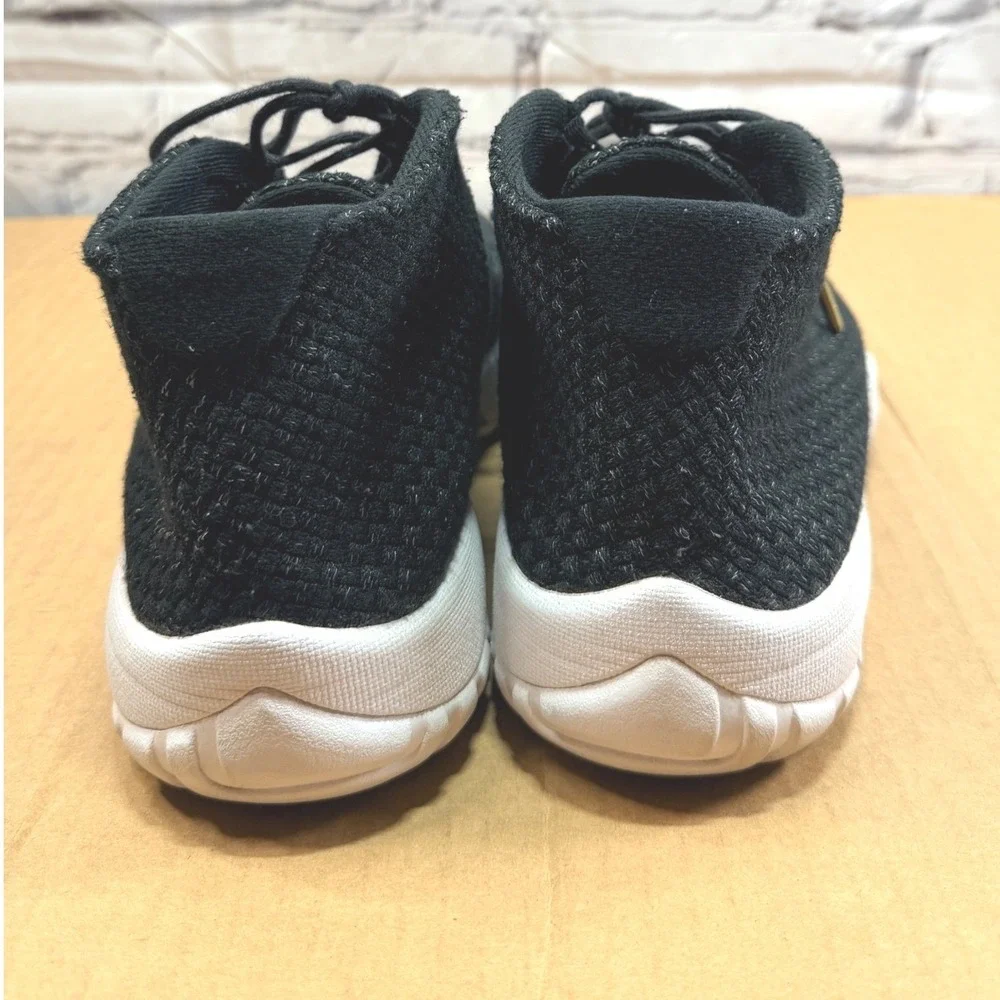 Jordan Air Jordan Future Basketball Sneakers Men 11 Black Woven Shoes 656503-021